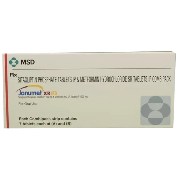 janumet xr (cp) kit tablet 7's